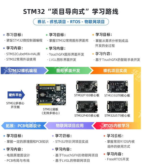易上手的stm32多核心开发板资料包一网打尽,教程 课件 视频 项目 源码